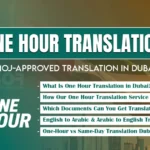 one hour translation services in Dubai - superior translation company